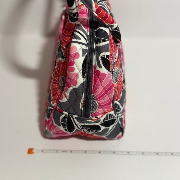 🌸 NWT Vera Bradley Bowler Bag & Wallet Cherry Blossoms Quilted Satchel Purse - Picture 5 of 7